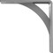 Ekena Millwork Legacy Steel Bracket, Hammered Gray 2"W x 8"D x 8"H BKTM02X08X08LEHGY - alternate 7